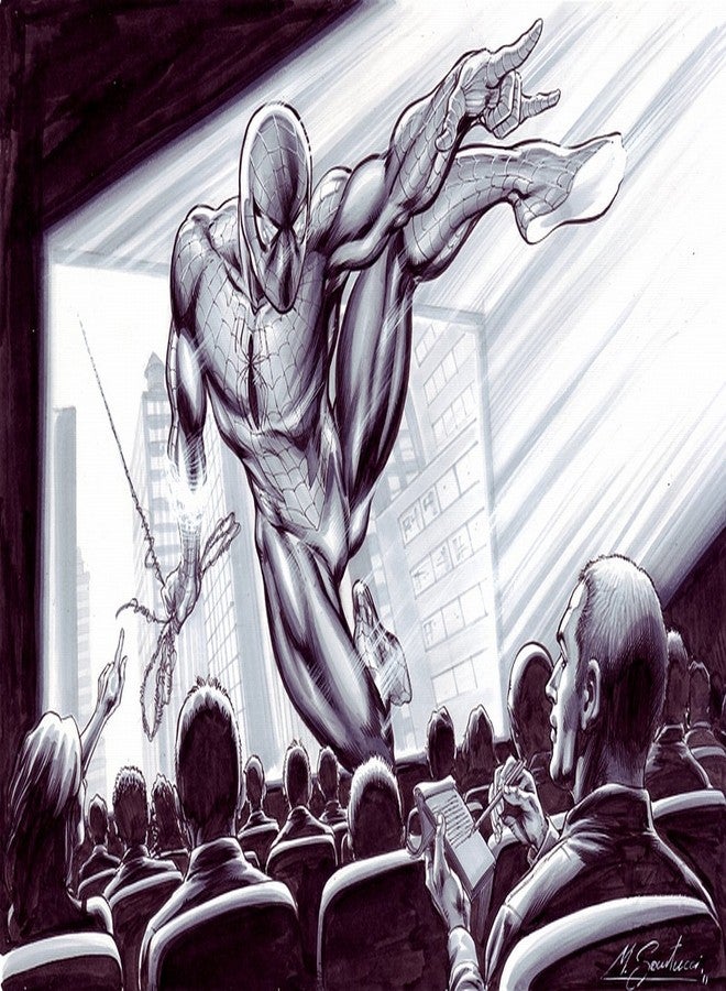 ZOUK محفظة نسائية من زوك مصنوعة يدوياً من الجلد النباتي الكلاسيكي والجوت مع جيب للهاتف المحمول، بنقشة أمواج المد والجزر (متعددة الألوان). - Image 1